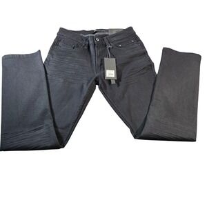 Steve's Jeans Alec Slim Fit Black Comfort Stretch Denim Jeans 30x32 SU9X25BALED7